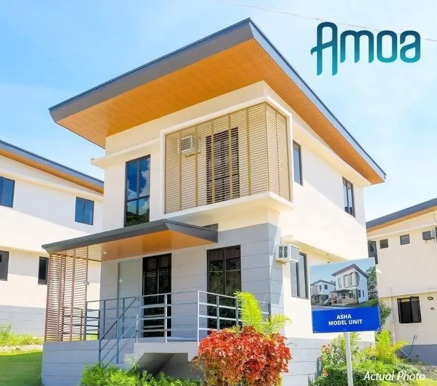Amoa Subdivision - landscape and homes, Brgy. Compostela Cebu