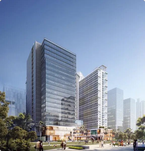 City Clou Tower D - Sky Garden roof deck perspective, Zapatera Cebu City