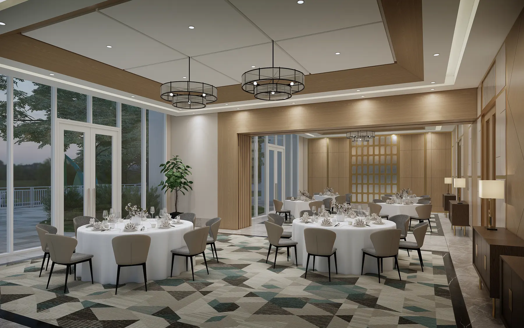Lincoln function room