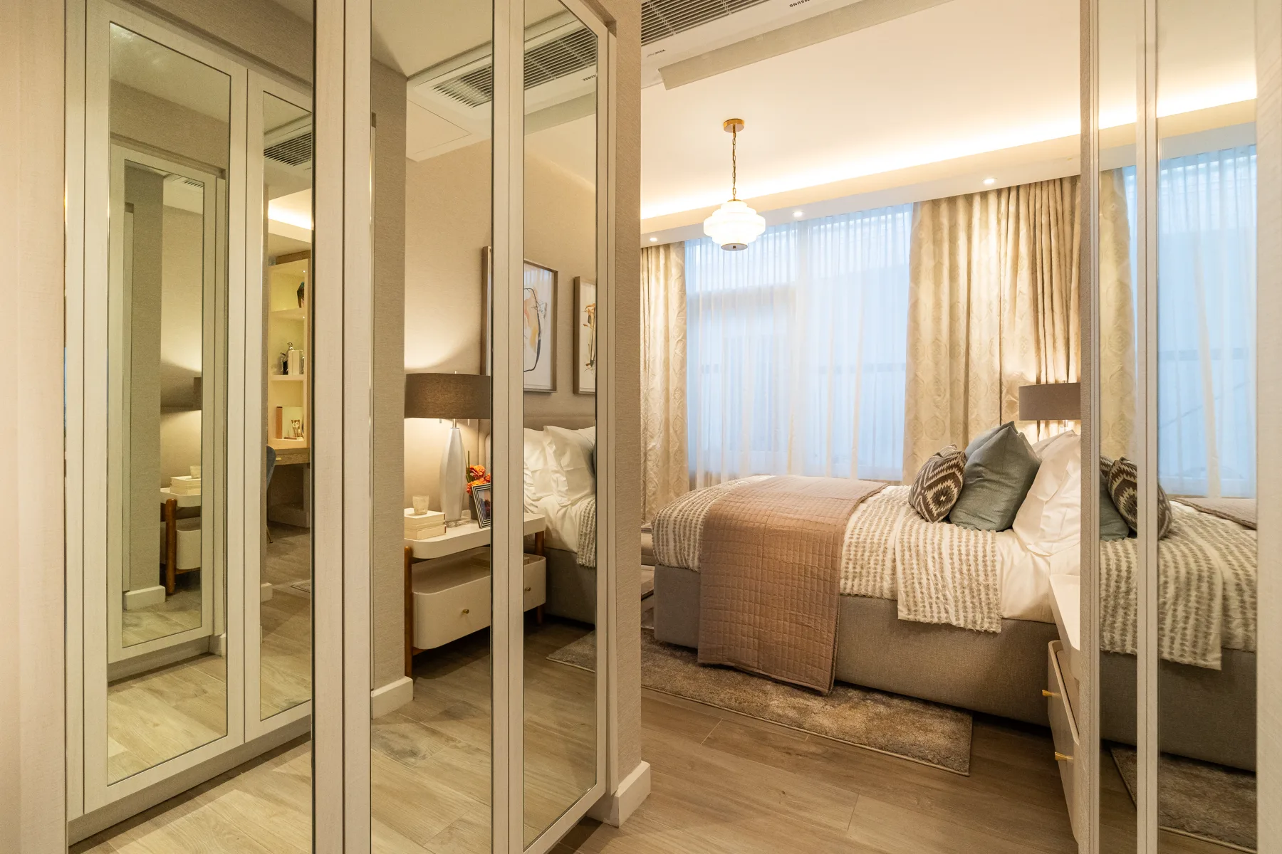 Lincoln two-bedroom model residence interior 2