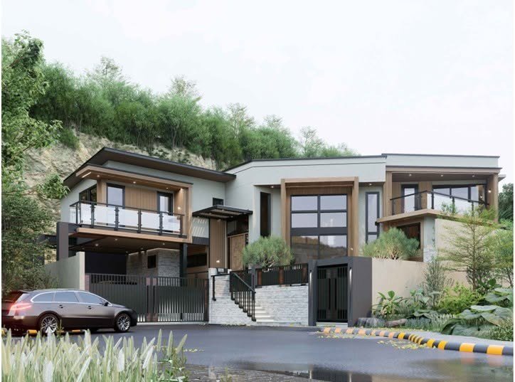 Architectural render of the Paseo Sally residence, a two-storey home on Phase 9 of Maria Luisa Estate Park, Cebu City