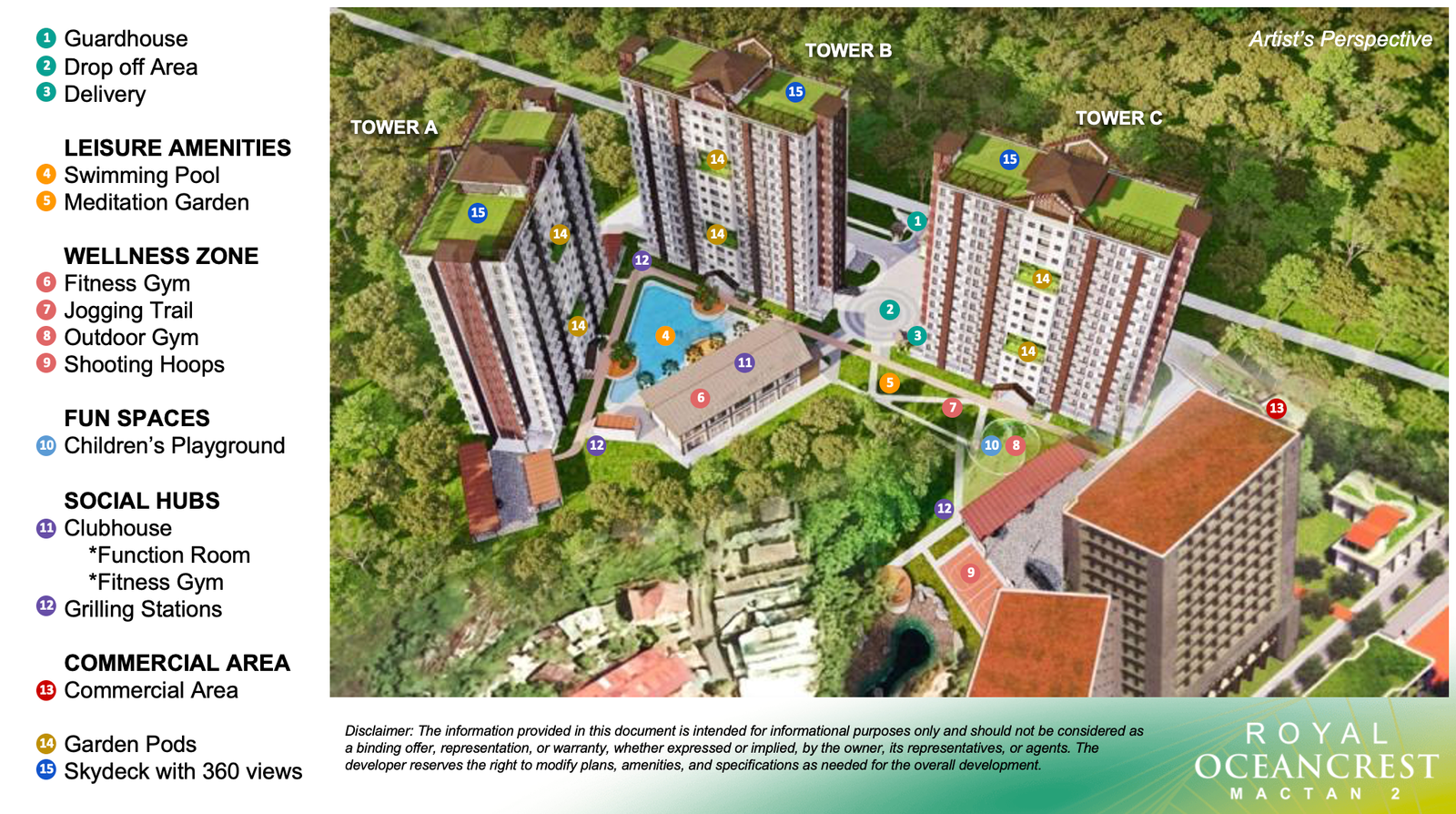 Royal Oceancrest Mactan 2 site development plan detail