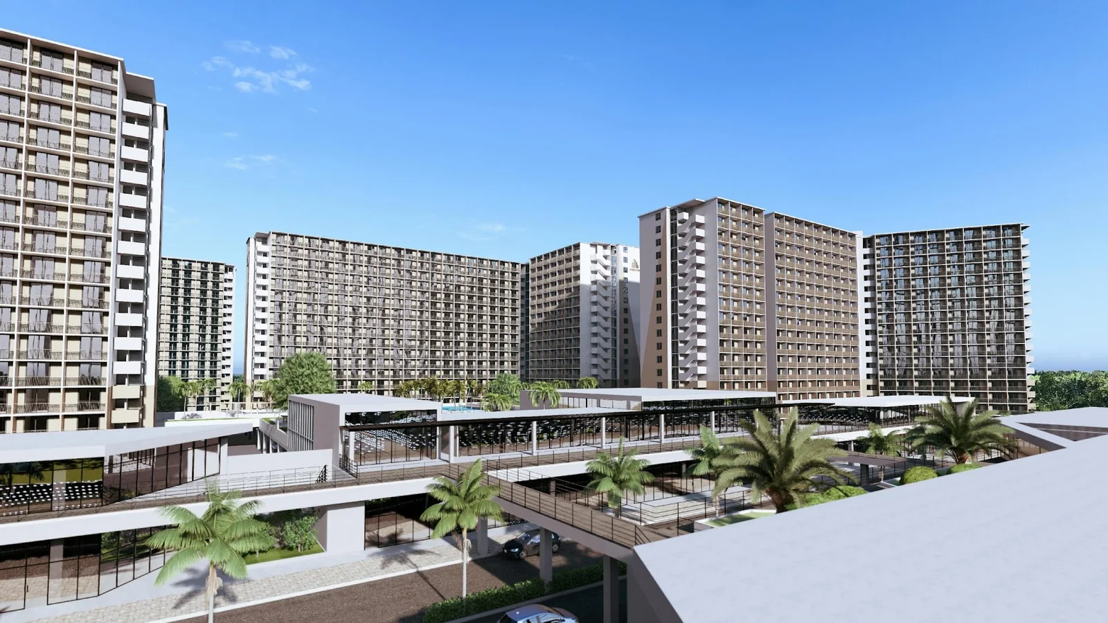 Saekyung Ocean Residences front project perspective