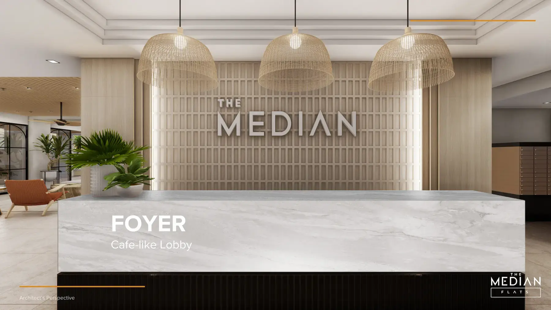 The Median Flats - foyer interior, Apas Lahug Cebu City