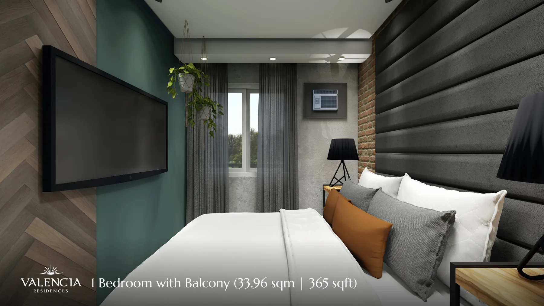 Valencia one-bedroom sample interior reference