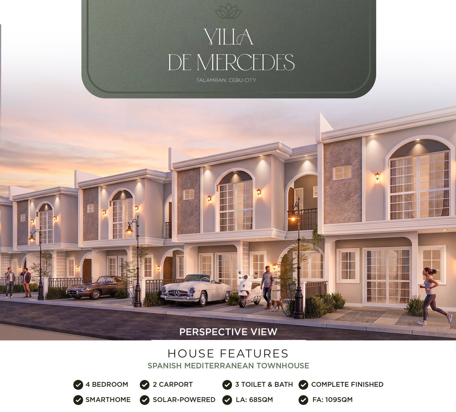 Developer perspective 3 — larger 4-bedroom home illustration